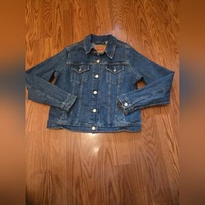 Levis Women Trucker Jean Jacket Xl